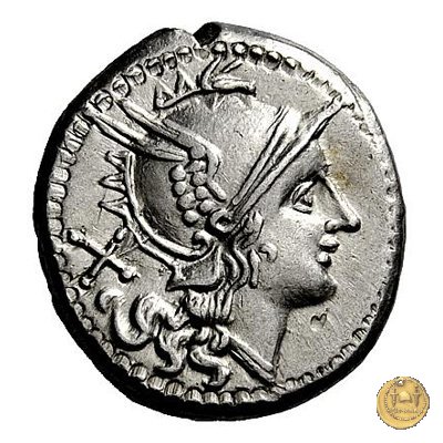 126/1 - denario A. Terentius Varro 206-200 BC