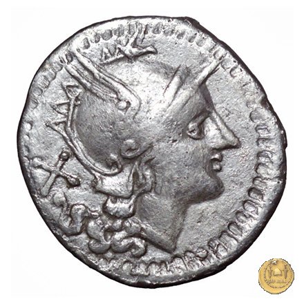 126/1 - denario A. Terentius Varro 206-200 BC