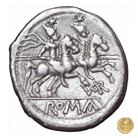 126/1 - denario A. Terentius Varro 206-200 BC