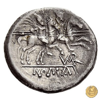 126/1 - denario A. Terentius Varro 206-200 BC