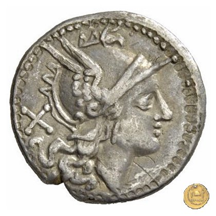 126/1 - denario A. Terentius Varro 206-200 BC