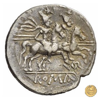 126/1 - denario A. Terentius Varro 206-200 BC