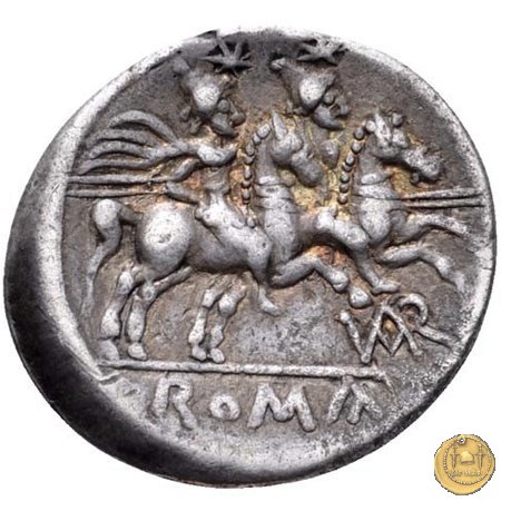 126/1 - denario A. Terentius Varro 206-200 BC