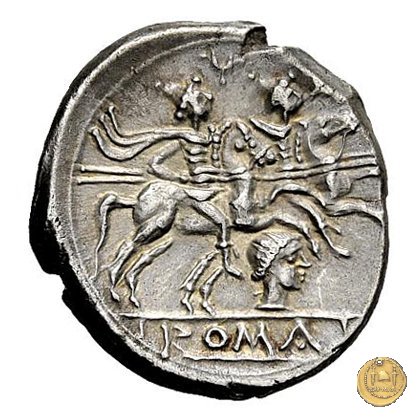 127/1 - denario Horatius 206-200 BC