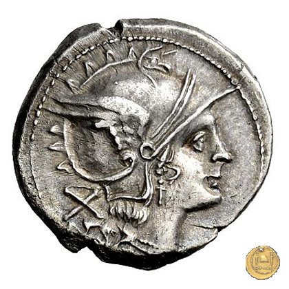 127/1 - denario Horatius 206-200 BC