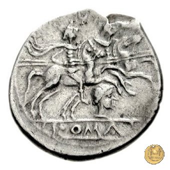 127/1 - denario Horatius 206-200 BC