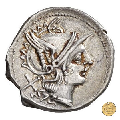 127/1 - denario Horatius 206-200 BC