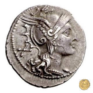 128/1 - denario Decius 206-200 BC