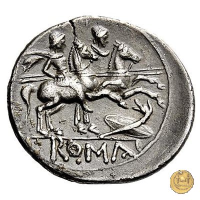 128/1 - denario Decius 206-200 BC