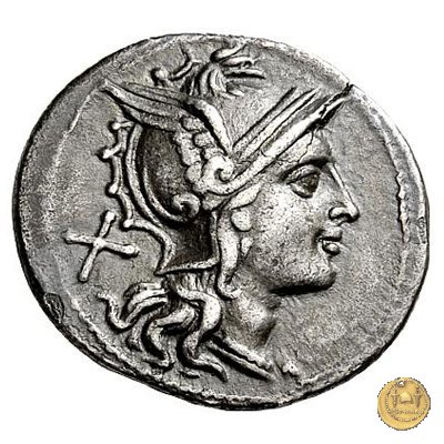 128/1 - denario Decius 206-200 BC