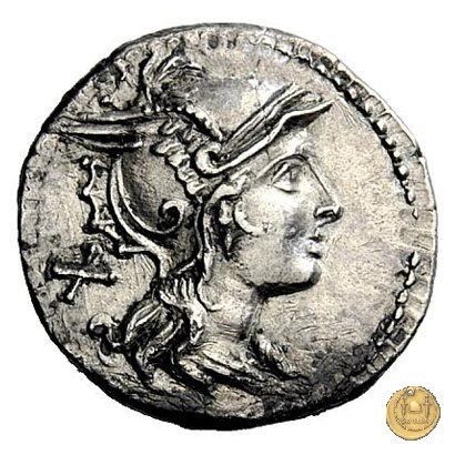 128/1 - denario Decius 206-200 BC