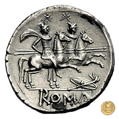 128/1 - denario Decius 206-200 BC