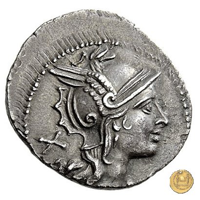 128/1 - denario Decius 206-200 BC