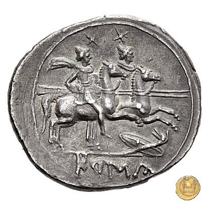 128/1 - denario Decius 206-200 BC