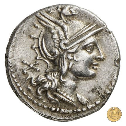 128/1 - denario Decius 206-200 BC