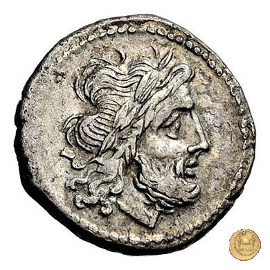 132/1 - vittoriato Caecilius Metellus 194-190 BC (Roma)