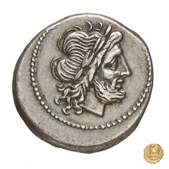 132/1 - vittoriato Caecilius Metellus 194-190 BC (Roma)
