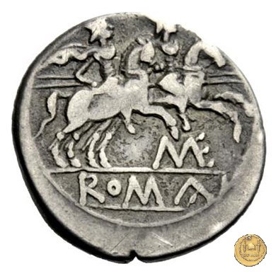 132/2 - denario Caecilius Metellus 194-190 BC (Roma)