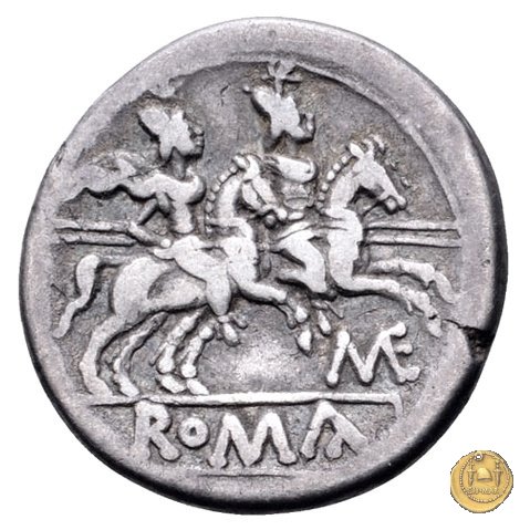 132/2 - denario Caecilius Metellus 194-190 BC (Roma)