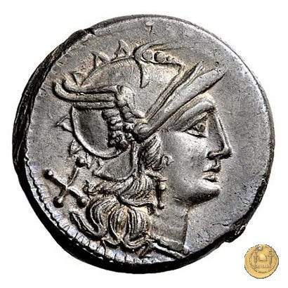 133/2 - denario Cn. Baebius Tamphilus 194-190 BC (Roma)