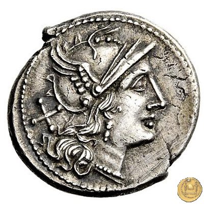 133/2 - denario Cn. Baebius Tamphilus 194-190 BC (Roma)