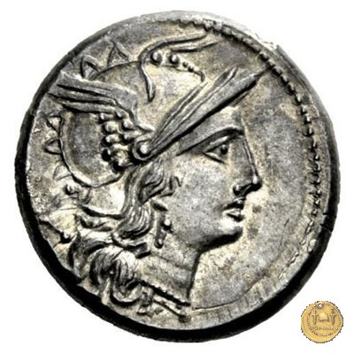 133/2 - denario Cn. Baebius Tamphilus 194-190 BC (Roma)