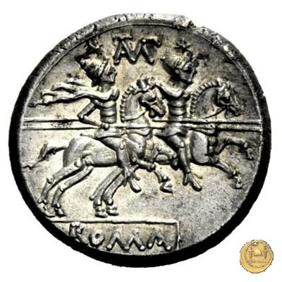 133/2 - denario Cn. Baebius Tamphilus 194-190 BC (Roma)