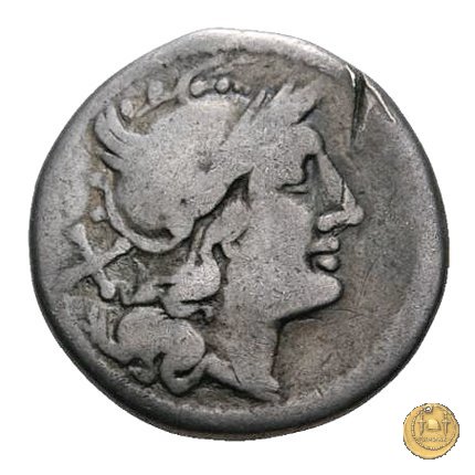 133/2 - denario Cn. Baebius Tamphilus 194-190 BC (Roma)