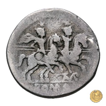 133/2 - denario Cn. Baebius Tamphilus 194-190 BC (Roma)