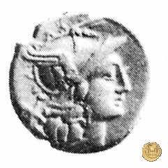 133/3 - denario Cn. Baebius Tamphilus 194-190 BC (Roma)