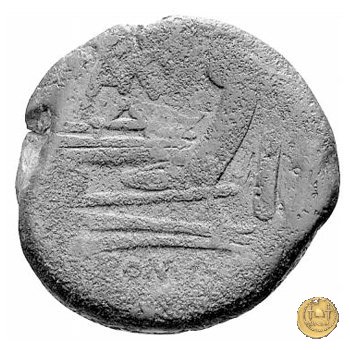 133/4 - asse Cn. Baebius Tamphilus 194-190 BC (Roma)