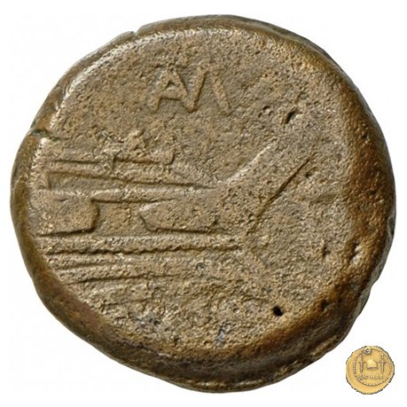 133/4 - asse Cn. Baebius Tamphilus 194-190 BC (Roma)