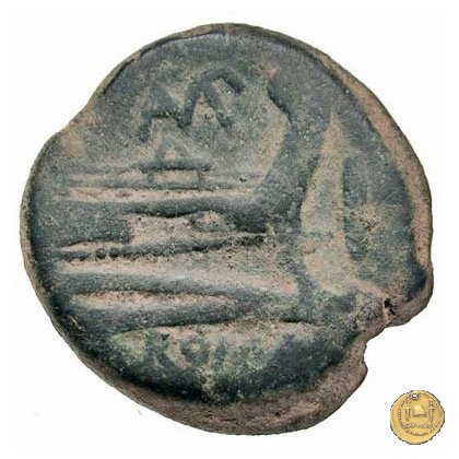 133/4 - asse Cn. Baebius Tamphilus 194-190 BC (Roma)