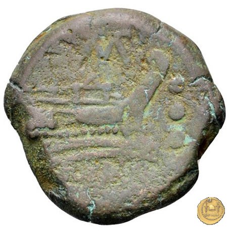 133/7 - quadrante Cn. Baebius Tamphilus 194-190 BC (Roma)