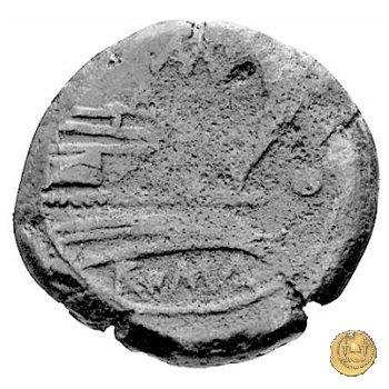 133/9 - oncia Cn. Baebius Tamphilus 194-190 BC (Roma)