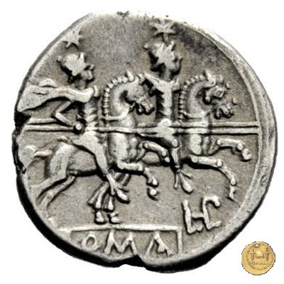 134/1 - denario L. Plautius Hypsaeus 194-190 BC (Roma)