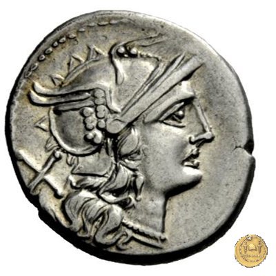 134/1 - denario L. Plautius Hypsaeus 194-190 BC (Roma)