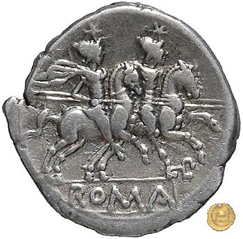 134/1 - denario L. Plautius Hypsaeus 194-190 BC (Roma)