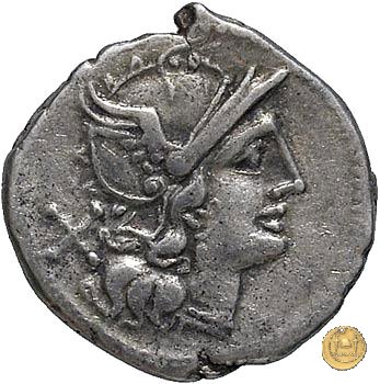 134/1 - denario L. Plautius Hypsaeus 194-190 BC (Roma)