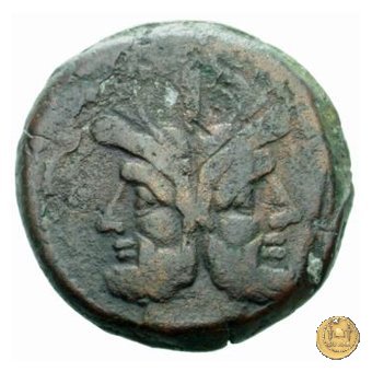 134/2 - asse L. Plautius Hypsaeus 194-190 BC (Roma)