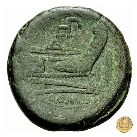 134/2 - asse L. Plautius Hypsaeus 194-190 BC (Roma)