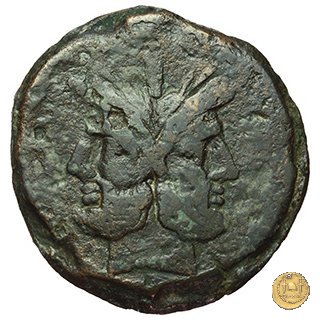 134/2 - asse L. Plautius Hypsaeus 194-190 BC (Roma)