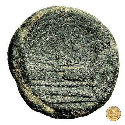 134/3 - semisse L. Plautius Hypsaeus 194-190 BC (Roma)