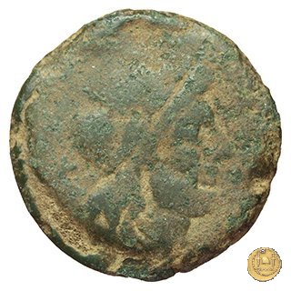 134/3 - semisse L. Plautius Hypsaeus 194-190 a.C. (Roma)