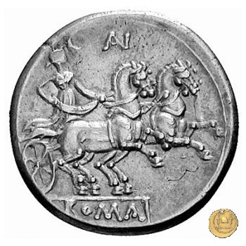 136/1 - denario Aurelius 194-190 BC (Roma)