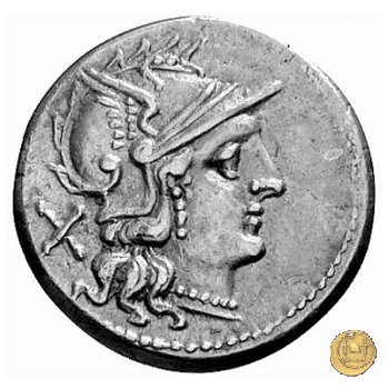 136/1 - denario Aurelius 194-190 BC (Roma)