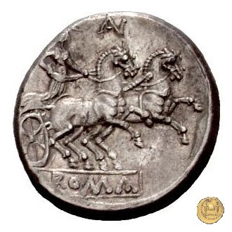 136/1 - denario Aurelius 194-190 BC (Roma)
