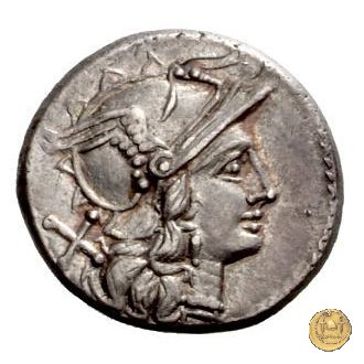 136/1 - denario Aurelius 194-190 BC (Roma)