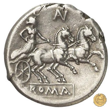 136/1 - denario Aurelius 194-190 BC (Roma)