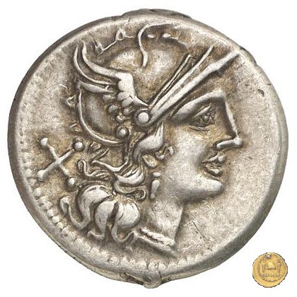 136/1 - denario Aurelius 194-190 BC (Roma)